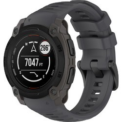 Techsuit Watchband W076 Λουράκι Σιλικόνης Grey (Universal 22mm)