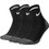 Nike Everyday Max Ανδρικές Κάλτσες Κοντές με Σχέδια Μαύρες 3Pack SX5549-010