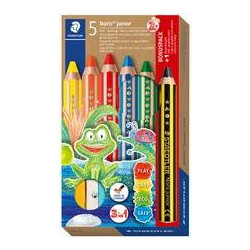 Staedtler Noris Jumbo Ξυλομπογιές Σετ 5τμχ
