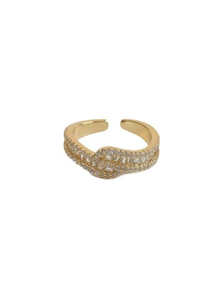 RO Accessories Γυναικείο Δαχτυλίδι Xρυσό R126