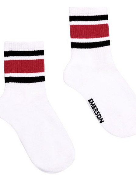 Emerson Ανδρικές Κάλτσες Ψηλές Λευκές 3Pack 212.EU08.39