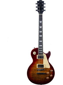 Eko Guitars LS300 Ηλεκτρική Κιθάρα Single Cut με Μαγνήτες HH & Ταστιέρα Indian Laurel Cherry Sunburst