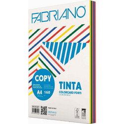 Fabriano Copy Tinta Pastel Χαρτί Α4 160gr/m² 100 Φύλλα Πολύχρωμο