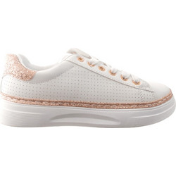 Smart Kids Παιδικά Sneakers Λευκά Ροζ Χρυσά RIS22-011