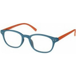 EyeLead E154 Ανδρικά Γυαλιά Πρεσβυωπίας +3.50 Κοκάλινα Μπλε Πορτοκαλί