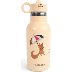 Filibabba Star Catchers Παιδικό Παγούρι Ανοξείδωτο Μπεζ 350ml