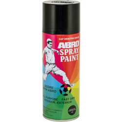 Abro Σπρέι Βαφής Μαύρο Ματ 230ml SP-012-CH-WH