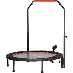 HOMCOM Τραμπολίνο Γυμναστικής με Λαβή 102cm A71-034V01BK