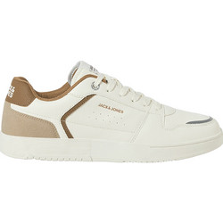 Jack & Jones Ανδρικά Sneakers Λευκά Μπεζ 12257992