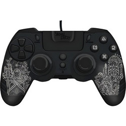 Steelplay Metaltech Wired Controller για PS4 Black