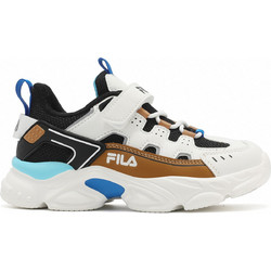 Fila Spinel 3 V Παιδικά Sneakers Λευκά Μπλε Καφέ 3YF33002-155