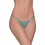 Milena By Paris Γυναικείο Sexy String με Δαντέλα Πράσινο 6801