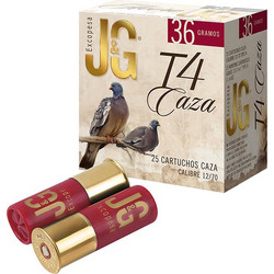 J&G T4 Casa Φυσίγγια Συγκέντρωσης 12Cal 70mm 36gr 25τμχ