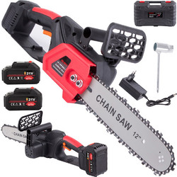 Verk Group 5907451348444 Αλυσοπρίονο Μπαταρίας 21V 3.5kg με Λάμα 31cm