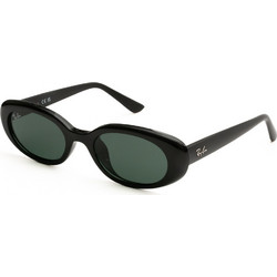 Ray-Ban RB4441D 667771 Γυναικεία Γυαλιά Ηλίου Οβάλ Κοκάλινα Μαύρα με Μαύρο Φακό