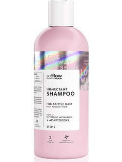 So!flow High Porosity Σαμπουάν για Επανόρθωση για Ταλαιπωρημένα Μαλλιά 400ml