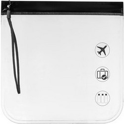 Travel 1236573 Σετ Γυναικείο Νεσεσέρ Ταξιδίου 20x20cm Διαφανές