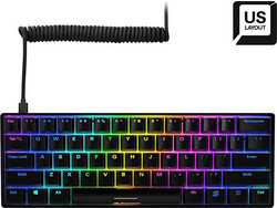 Sharkoon SGK50 S4 Μηχανικό Gaming Πληκτρολόγιο 60% με Kailh Red Διακόπτες RGB Black