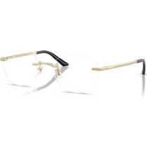 Versace VE1314D 1252 Ανδρικός Σκελετός Γυαλιών Οράσεως Μεταλλικός Χρυσός
