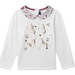 Sergent Major Παιδικό T-Shirt Μακρυμάνικο Λευκό 25H2PFL1TML