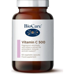 BioCare Vitamin C 500mg 60 Κάψουλες