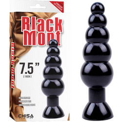 Chisa Novelties Black Mont Large Anal Bead Πρωκτική Σφήνα 19cm Μαύρη