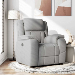 vidaXL Πολυθρόνα Relax Ανακλινόμενη Γκρι 4015709