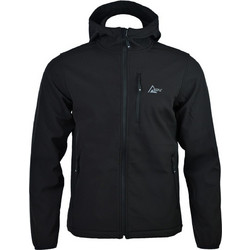 Apu Ανδρικό Μπουφάν Χειμωνιάτικο Softshell Μαύρο 80558