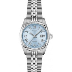 Tissot Γυναικείο Ρολόι Αυτόματο με Ασημί Μεταλλικό Μπρασελέ T156.208.11.353.00