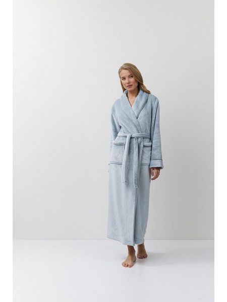 Aruelle Γυναικεία Ρόμπα Χειμωνιάτικη Fleece Γαλάζια 39.01.23.889