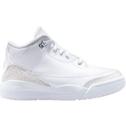 Jordan Air 3 Retro Παιδικά Sneakers Μποτάκια Λευκά DM0966-111