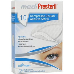 Corman Medipresteril Οφθαλμικά Επιθέματα 95x65mm 10τμχ