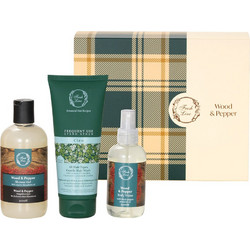 Fresh Line Wood Pepper Shower Gel 300ml + Body Water 150ml + Shampoo 200ml