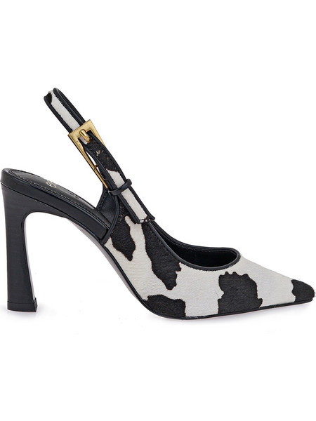 Exe Γόβες Slingback με Λεπτό Ψηλό Τακούνι Λευκές V470084154R0