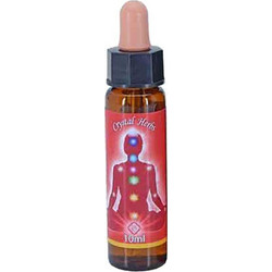 Crystal Herbs Base Chakra Ανθοΐαμα σε Σταγόνες για Αποφασιστικότητα 10ml