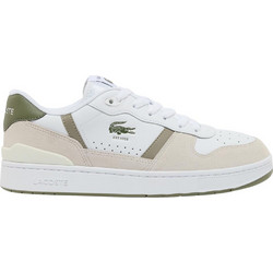 Lacoste T-Clip Ανδρικά Sneakers Λευκά Μπεζ 37-50SMA01852H4-2H4