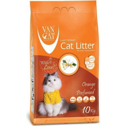 Van Cat Orange Άμμος Γάτας Μπετονίτης με Άρωμα Πορτοκάλι 11.8lt