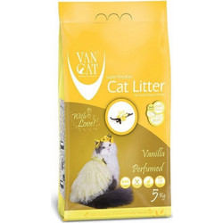 Van Cat Vanilla Άμμος Γάτας Μπετονίτης με Άρωμα Βανίλια 5.9lt