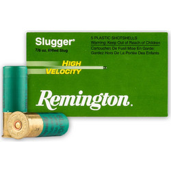 Remington Slugger High Velocity 1800FPS Φυσίγγια Μονόβολα 12Cal 70mm 25gr 5τμχ