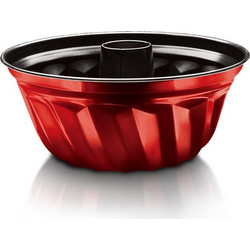 Berlinger Haus Metallic Line Burgundy Φόρμα Ζαχαροπλαστικής από Ανοξείδωτο Ατσάλι για Κέικ Στρογγυλή 25cm BH-7865