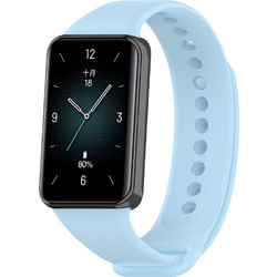 Techsuit Watchband W014 Λουράκι Σιλικόνης Sky Blue (Honor Band 9)