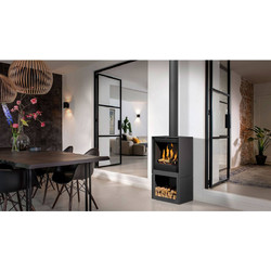 Bellfires Box Gas 80 Ενεργειακό Τζάκι Αερόθερμο Αερίου Ίσιο 6.5kW