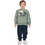 Joyce Dreams Wild Παιδικό Σετ Φόρμας Πράσινο Mint Navy Μπλε 2562124