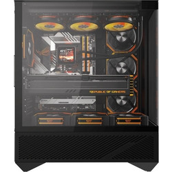 Darkflash DY460 with 4 Fans Black Gaming Midi Tower Κουτί Υπολογιστή RGB με Πλαϊνό Παράθυρο