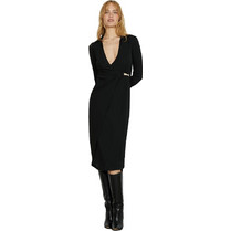 Relish Midi Βραδινό Φόρεμα Μαύρο RDA2509006027-1199