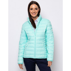 Heavy Tools NAMORA24 Γυναικείο Μπουφάν Χειμωνιάτικο Puffer Κοντό Τιρκουάζ S24370
