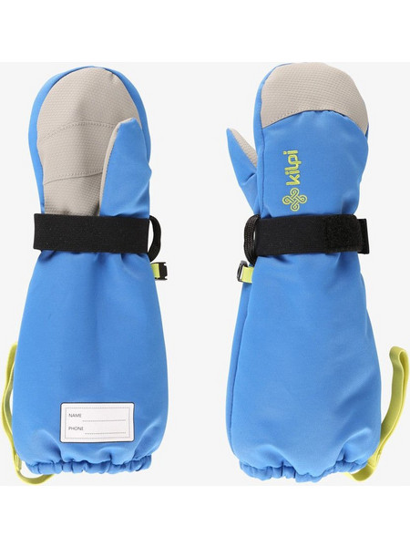 Kilpi Palmer Παιδικά Γάντια Σκι & Snowboard Γαλάζια Γκρι