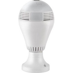 Jortan JT-8169PW Κρυφή Κάμερα Λάμπα Wi-Fi Full HD με Υποδοχή Κάρτας Μνήμης & Ανιχνευτή Κίνησης