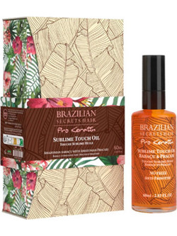 Brazilian Secret Hair Sublime Touch Ξηρό Λάδι Μαλλιών Κερατίνης για Φριζάρισμα 60ml