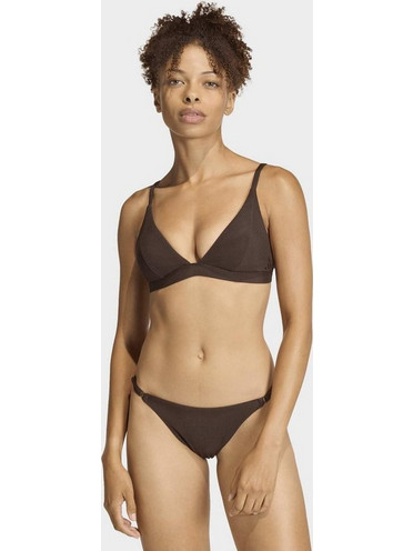 Adidas Sportswear Iconisea Bikini Top με Ενίσχυση Καφέ KA6885